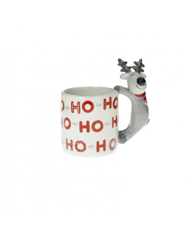 BRAN. CANECA RENA CINZA 89893