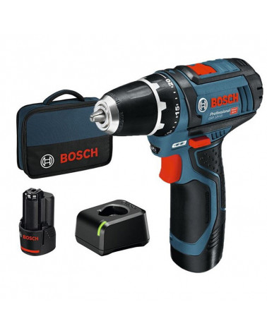 BOSCH APARAFUSADORA S/FIO GSR 12V-15