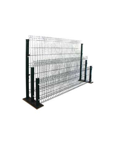 POSTE VEDACAO QUAD. 64CM 60X60MM VERDE S/FURACAO