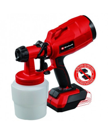 EINHELL PISTOLA PINTURA 18V TC-SY 18 LI - SOLO