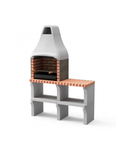 MOVELAR CHURRASQ. NEW IBERIA XL C/BANCADA PLUS 128X47X190CM