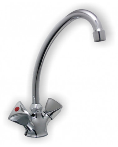 TORNEIRA COZINHA  TRICORNE CROMADO