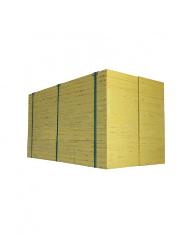 PLACA MAD.COFRAG. 1000X500X27 TRICAPA AMARELO IRU