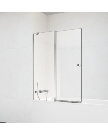 RESGUARDO BANHEIRA CROMADO 120X150 CM