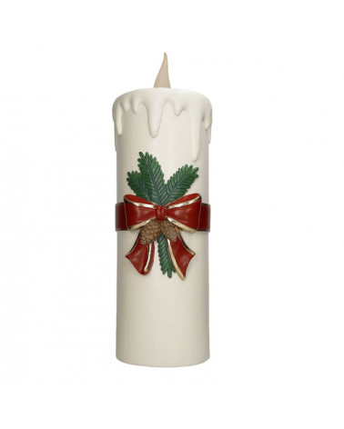 BRAN. NATAL VELA C/LED 20X57 CM 81112