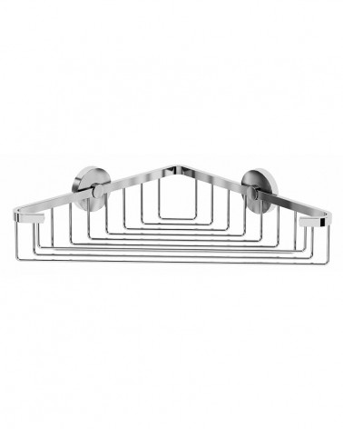 SABONETEIRA PAREDE CROMADO TRENDLY 26 CM