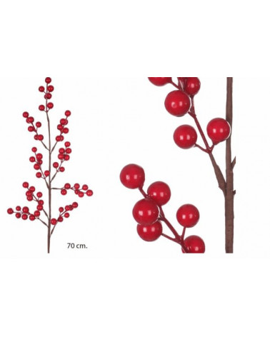 JU RAMO DECORACAO NATAL 15X7X65