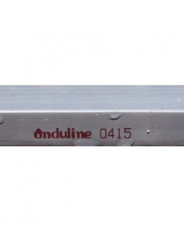 ONDULINE RIPA PVC PLUS 200X3X2,2CM CINZA