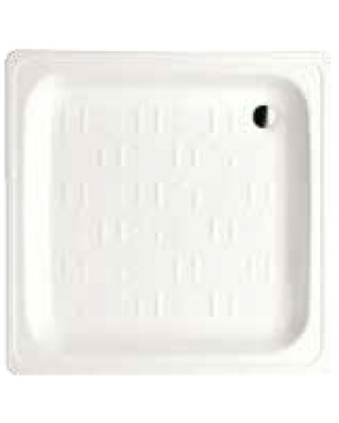 BASE DE DUCHE ESMALTADA BRANCO POLO 80X80 CM