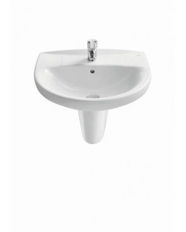 LAVATÓRIO PAREDE RETANGULAR BRANCO 52X41X20 CM