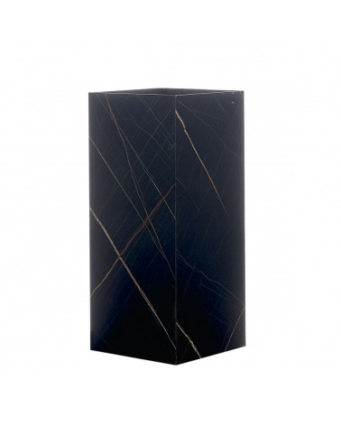 CASA VASO FIBRA BLACK MIAMI 35X35X80CM 45324