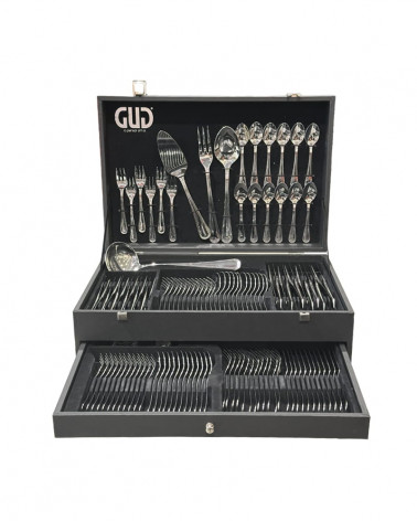 FAQUEIRO 130 PEÇAS INOX 
