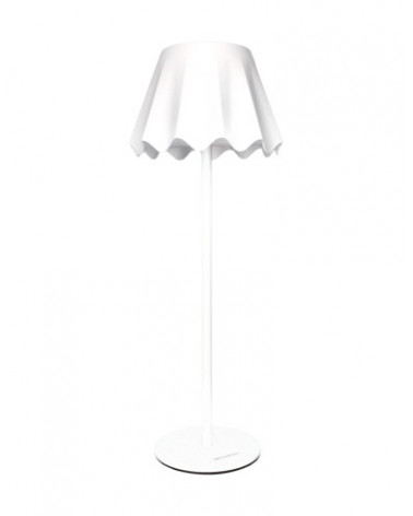 BRAN. CAND. LED TOUCH ONDINA METAL BRANCO 50130