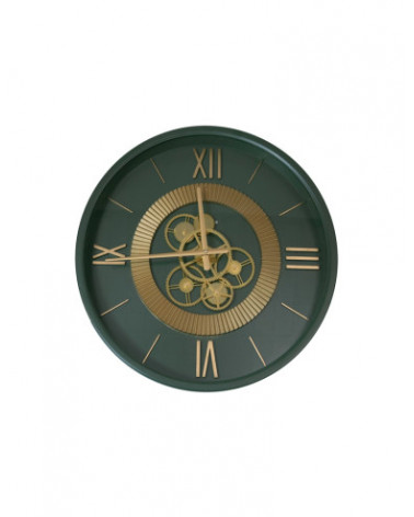 BRAN. RELOGIO ENGRENAGENS VERDE MET. 51883
