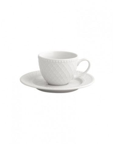 BRAN. CHAVENA CAFE BURLESQUE CONJ. 6 PECAS PORCELANA 53370