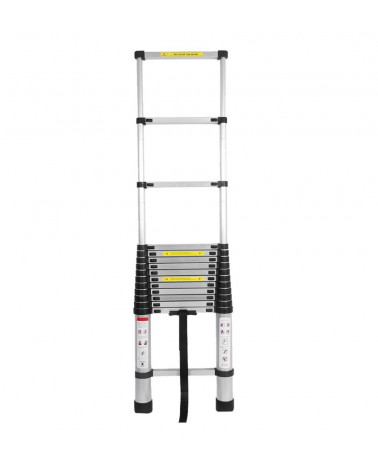 ESCADA TELESCOPICA ALUM. 12 DEG. 3.80MT 150KG