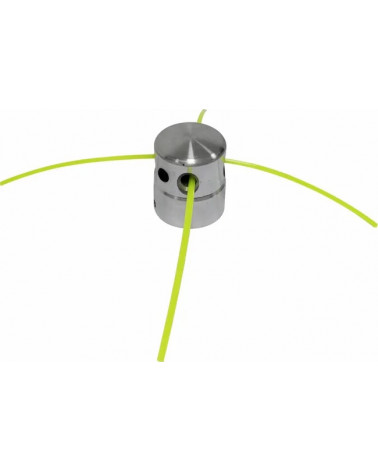 CABECA ALUMINIO P/ROCADORA MULTI-FIOS NYLON