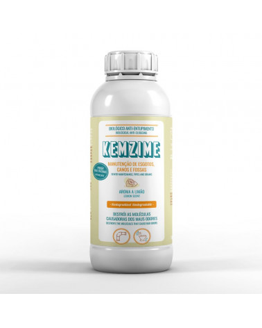 INOKEM BIOLOGICO ANTI ENTUPIMENTO DE ESGOTOS 1L KEMZIME