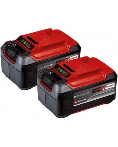 EINHELL TWINPACK 2XBATERIA 18V 5.2AH PXC PLUS