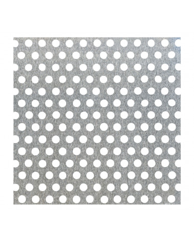 CHAPA PERFORACION CIRCULAR ALUMINIO 200X0,8/1000MM
