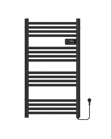 TOALHEIRO ELÉTRICO 500 W PRETO 54X96 CM