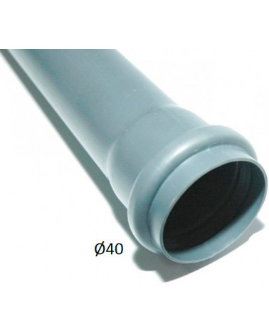 PVC TUBO 40 DIN 3MT (SERIE B)