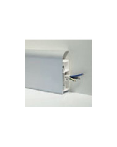 PERFIL TERMINAL DS/SX ALUMIN.ANONIZ.PRATA 97/8P
