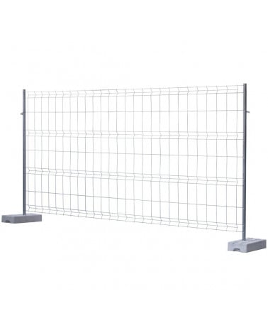 PAINEL VEDACAO OBRA 1,90X3,50MT ZC C/2 TUBOS