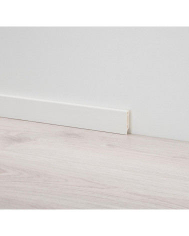 RODAPE PVC LINE 8612/10 BRANCO DEC.96 2,5MT
