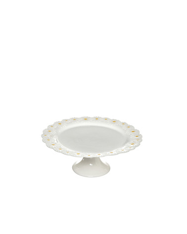 CASA PORCELANA PRATO 26CM C/ PE MARGARIDAS 24693