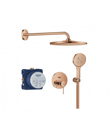 SISTEMA DE DUCHE DUCHE ENCASTRE COBRE GROHE ESSENCE