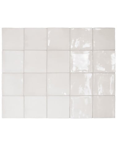 REVESTIMENTO CERÂMICA COR E DECOR BRANCO BRILHO 10X10 CM