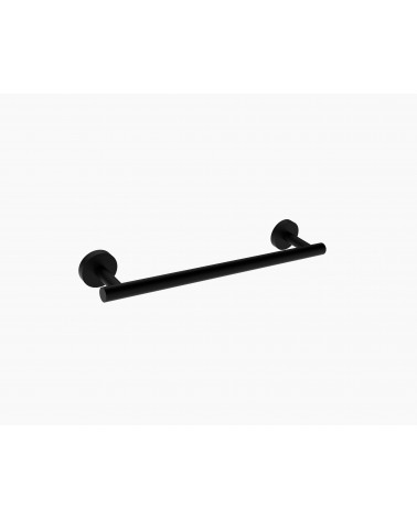 TOALHEIRO PAREDE PRETO MATE NEO 45 CM