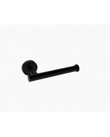 PORTA ROLOS PAREDE PRETO MATE NEO 16.9 CM
