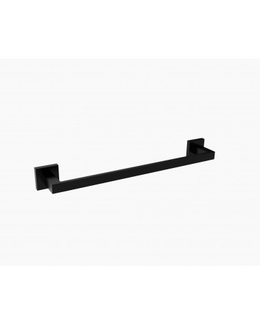 TOALHEIRO PAREDE PRETO MATE FUSION 45 CM