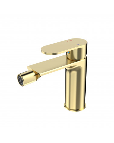 TORNEIRA BIDÉ DOURADO ESCOVADO COZY MILOS