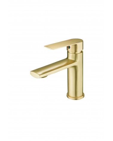 TORNEIRA LAVATÓRIO DOURADO ESCOVADO COZY ELBA