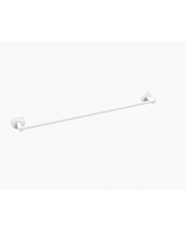 TOALHEIRO PAREDE BRANCO MATE FLOW 60 CM
