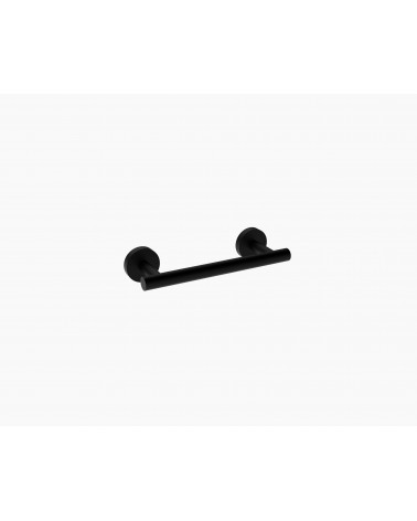 TOALHEIRO PAREDE PRETO MATE NEO 30 CM