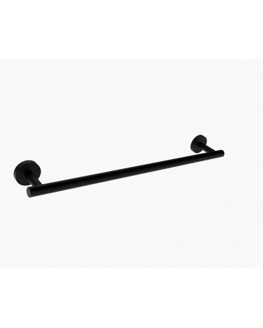 TOALHEIRO PAREDE PRETO MATE NEO 60 CM