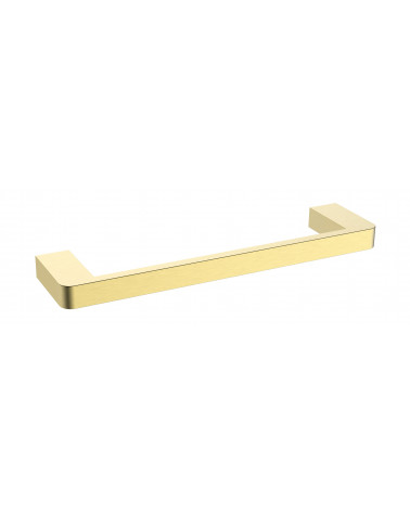 TOALHEIRO PAREDE DOURADO ESCOVADO GLOW 30 CM