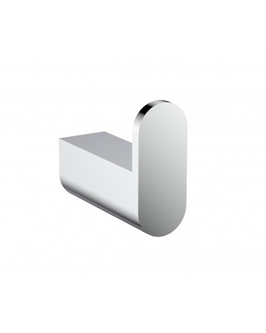 CABIDE PAREDE CROMADO LUXE 6 CM