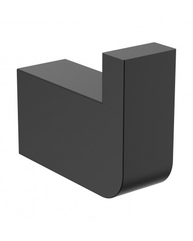 CABIDE PAREDE PRETO MATE GLOW 5.5 CM