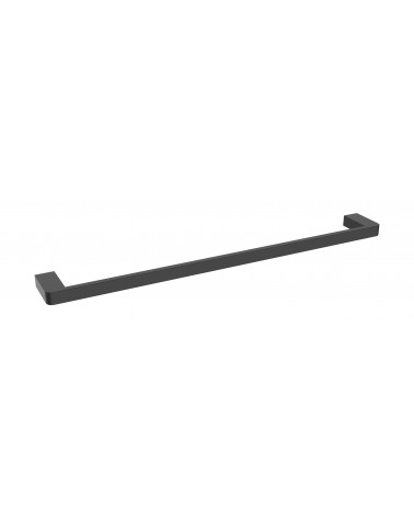 TOALHEIRO PAREDE PRETO MATE GLOW 60 CM