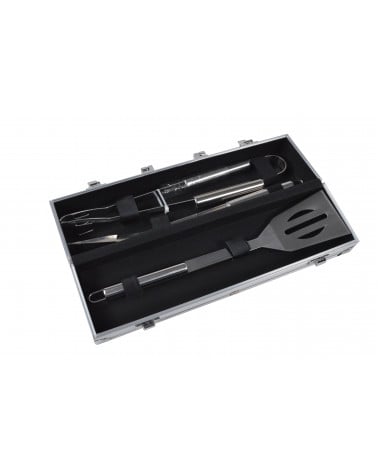 CONJUNTO CHURRASCO KAZA 37X10 CM