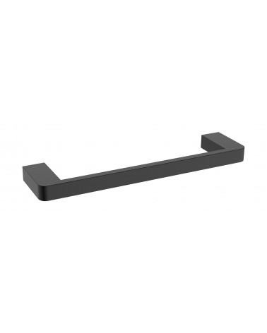 TOALHEIRO PAREDE PRETO MATE GLOW 30 CM