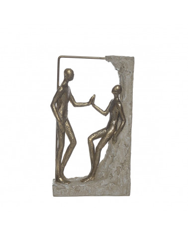 CASA ESCULTURA CASAL POLIRESINA 86559