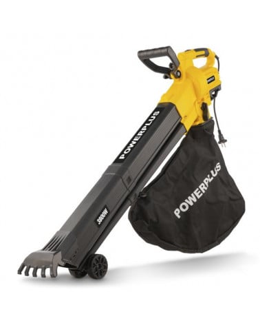 ASPIRADOR SOPRADOR DE FOLHAS ELÉTRICO POWERPLUS 3800 W