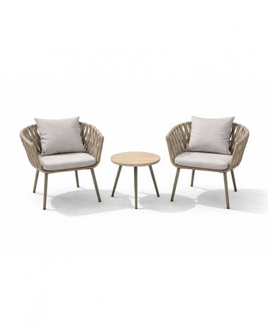 CONJ. JARDIM BRISA 2 CAD. + MESA BEGE