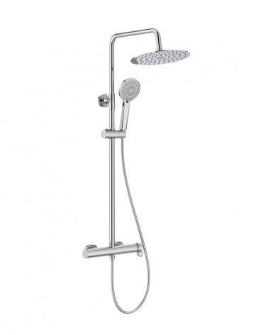 SISTEMA DE DUCHE CROMADO 112 CM ROCA VEGA PLUS